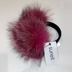 Surell Fox Fur Ear Muffs